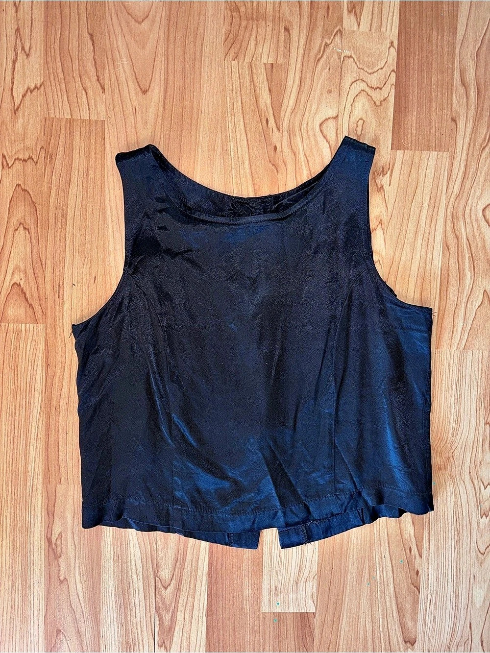 Vintage Evidence Black Sleeveless Tank Top